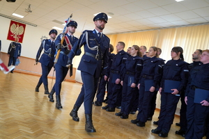 Ślubowanie nowych policjantów