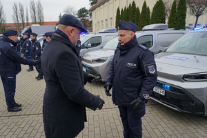 Przekazanie sprzętu zakupionego dla policji