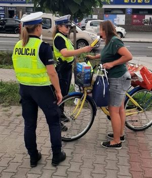 Sprawdzanie stanu trzeźwości rowerzysty
