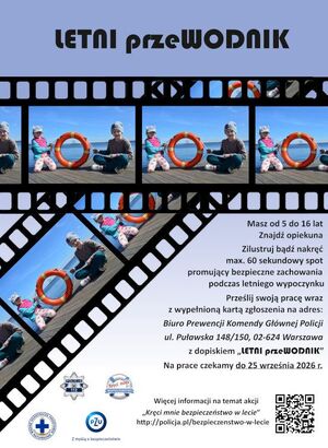 plakat Letni przewodnik