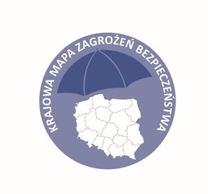 logo "Krajowej Mapy Zagrożeń"